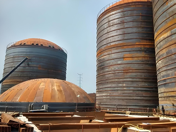 伊州焦粉钢板仓